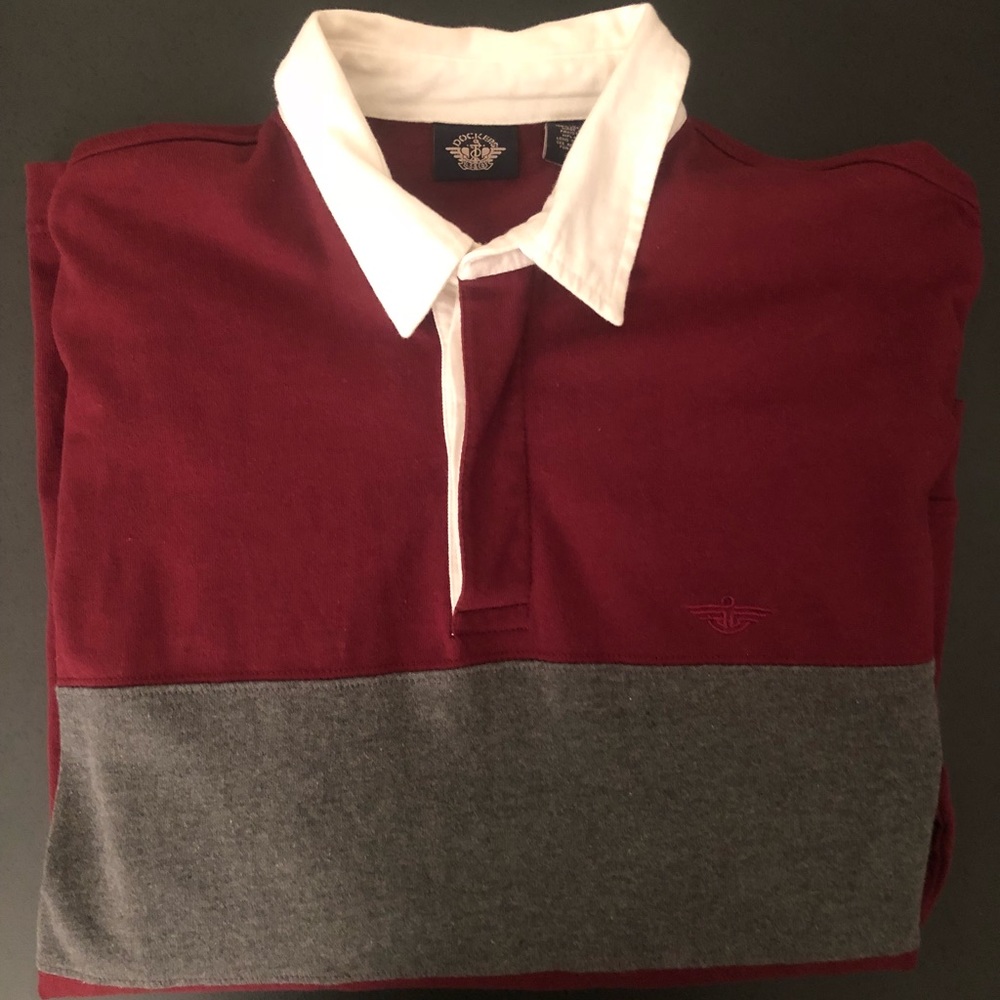 Vintage Dockers Rugby Polo